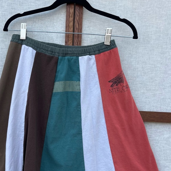 Sardine Upcycled Panel Bugs Bunny Monster Boho Whimsical Skirt - Small - Picture 5 of 9